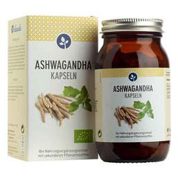 Abbildung: Ashwagandha 300 mg Bio Kapseln vegan 120 St, Kapseln PZN 18094970