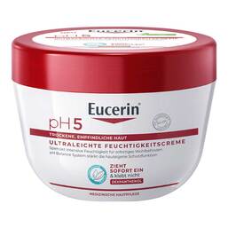 Abbildung: Eucerin pH5 ultraleichte Feuchtigkeitscreme 350 ml, Creme PZN 18099921