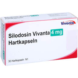 Abbildung: Silodosin Vivanta 4 mg Hartkapseln 30 St, Hartkapseln PZN 18106609