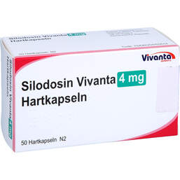 Abbildung: Silodosin Vivanta 4 mg Hartkapseln 50 St, Hartkapseln PZN 18106615
