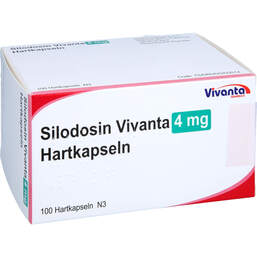 Abbildung: Silodosin Vivanta 4 mg Hartkapseln 100 St, Hartkapseln PZN 18106621