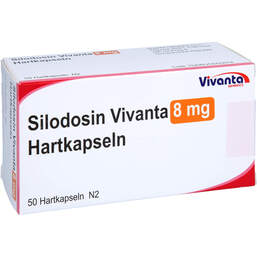 Abbildung: Silodosin Vivanta 8 mg Hartkapseln 50 St, Hartkapseln PZN 18106644