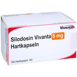 Abbildung: Silodosin Vivanta 8 mg Hartkapseln 100 St, Hartkapseln PZN 18106650