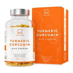 Abbildung: Aavalabs Curcumin + Piperin vegan Kapseln 180 St, Kapseln PZN 18107307