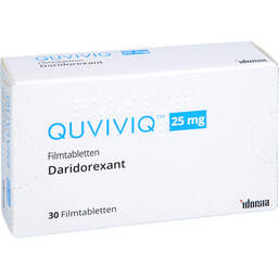 Abbildung: Quviviq 25 mg Filmtabletten 30 St, Filmtabletten PZN 18113087