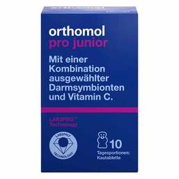 Abbildung: Orthomol pro junior Kautabletten Kautabletten, 10 St PZN 18113130