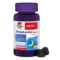 Abbildung: Doppelherz Melatonin Gums Kaudragees, 40 St PZN 18129355