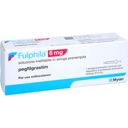 Abbildung: Fulphila 6 mg Injektionslösung Fertigspritze mit autom.Nadels. 1 St, Injektionslösung PZN 18131719