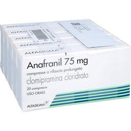 Abbildung: Anafranil 75 mg Retardtabletten 100 St, Retard-Tabletten PZN 18131748