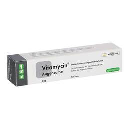 Abbildung: CP Vitamycin Augensalbe für Tiere 5 g, Augensalbe PZN 18132357