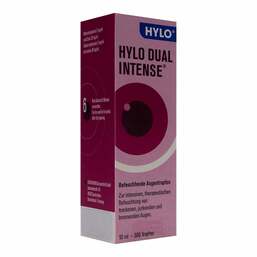 Abbildung: Hylo Dual intense Augentropfen 10 ml, Augentropfen PZN 18134853