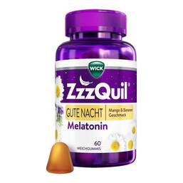 Abbildung: WICK Zzzquil Gute Nacht Mango & Banane 60 St PZN 18137478