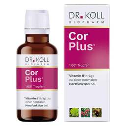 Abbildung: Cor Plus Dr. Koll Gemmo Komplex Weißdorn Vit.B1 Tro Tropfen, 50 ml PZN 18137691