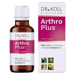 Abbildung: Arthro Plus Dr. Koll Gemmo Komplex Weinrebe Zink Tropfen, 50 ml PZN 18137722