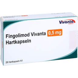 Abbildung: Fingolimod Vivanta 0,5 mg Hartkapseln 28 St, Hartkapseln PZN 18159876