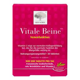 Abbildung: Vitale Beine Tabletten 30 St, Tabletten PZN 18163398