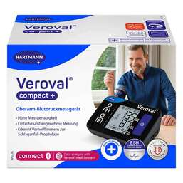 Abbildung: Veroval® compact + Oberarm-Blutdruckmessgerät 1 St PZN 18163719