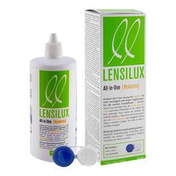 Abbildung: Lensilux All in One Lösung Hyaluron + Beh.für w.Kont.L. 360 ml, Lösung PZN 18165859