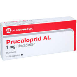 Abbildung: Prucaloprid AL 1 mg Filmtabletten 14 St, Filmtabletten PZN 18169900