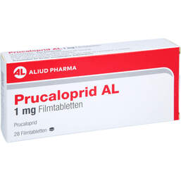 Abbildung: Prucaloprid AL 1 mg Filmtabletten 28 St, Filmtabletten PZN 18169917