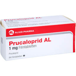 Abbildung: Prucaloprid AL 1 mg Filmtabletten 84 St, Filmtabletten PZN 18169923
