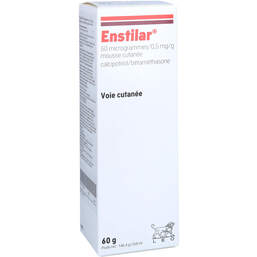 Abbildung: Enstilar 50 µg / g + 0,5 mg / g Schaum zur Anwendung auf der Haut  60 g, Schaum PZN 18172569