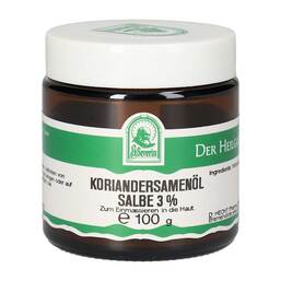 Abbildung: Koriandersamenöl Salbe 3% 100 g, Salbe PZN 18180209