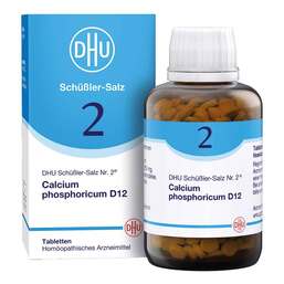 Abbildung: DHU Schüßler-Salz Nr. 2 Calcium phosphoricum D12 Tabletten 900 St, Tabletten PZN 18182533