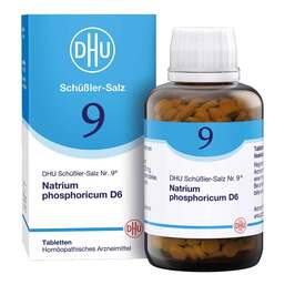 Abbildung: DHU Schüßler-Salz Nr. 9 Natrium phosphoricum D6 Tabletten 900 St, Tabletten PZN 18182711