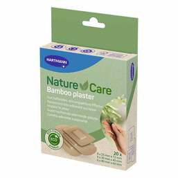 Abbildung: Eco Bambus Pflasterstrips 3 Größen 20 St, Pflaster PZN 18188889