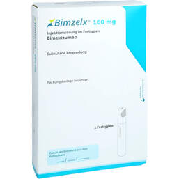 Abbildung: Bimzelx 160 mg Injektionslösung im Fertigpen 1X1 St, Injektionslösung PZN 18193241