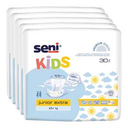Abbildung: Seni Kids Junior extra 15 + kg Inkontinenzhose 5X30 St PZN 18194134