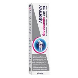 Abbildung: Additiva Glucosamin 750 mg Brausetabletten 20 St, Brausetabletten PZN 18194341