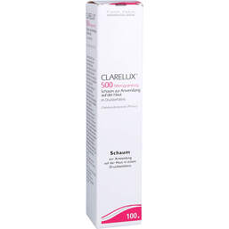 Abbildung: Clarelux 500 µg / g Schaum z.Anwendung a.d.Haut 100 g, Schaum PZN 18196268