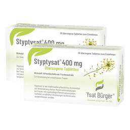 Abbildung: Styptysat 400 mg überzogene Tabletten 2X30 St, Überzogene Tabletten PZN 18196759
