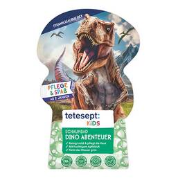 Abbildung: Tetesept Kids Sprudelbad Dino Abenteuer 40 g, Salz PZN 18198445