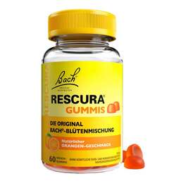 Abbildung: Bachblüten Original Rescura Gummis Orange 60 St, Kaudragees PZN 18198913