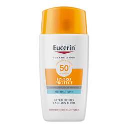 Abbildung: Eucerin Sun Fluid Hydro Protect Face LSF 50 + 50 ml, Creme PZN 18201503