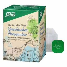 Abbildung: Griechischer Bergzauber Bio Salus Filterbeutel 15 St, Filterbeutel PZN 18215020