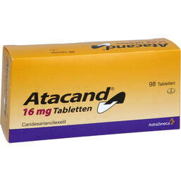 Abbildung: Atacand 16 mg Tabletten 98 St, Tabletten PZN 18218716