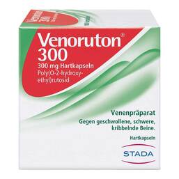 Abbildung: Venoruton 300 mg Hartkapseln 50 St, Hartkapseln PZN 18220682
