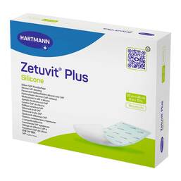 Abbildung: Zetuvit Plus Silicone 20x25 cm 10 St, Kompressen PZN 18222072