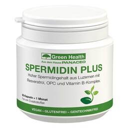 Abbildung: Panaceo Green Health Spermidin Plus Kapseln Kapseln, 60 St PZN 18229039