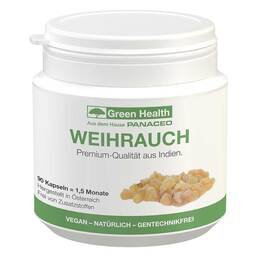 Abbildung: Panaceo Green Health Weihrauch Kapseln 90 St, Kapseln PZN 18229045