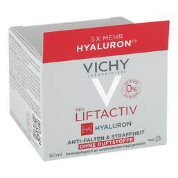 Abbildung: Vichy Liftactiv Hyaluron Creme ohne Duftstoffe 50 ml, Creme PZN 18231929
