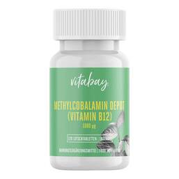 Abbildung: Methylcobalamin Vit.B12 Depot 1000 µg vegan Lut. 120 St, Lutschtabletten PZN 18237872