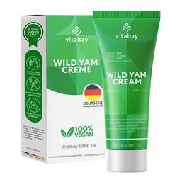 Abbildung: Wild Yams Creme mit 64% Diosgenin Gesicht + Körper 100 ml, Creme PZN 18237984