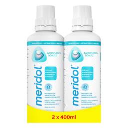 Abbildung: Meridol Mundspülung Duo Pack 2X400 ml, Spüllösung PZN 18241885