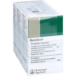 Abbildung: Berodual N Dosieraerosol 3X10 ml, Dosieraerosol PZN 18243631