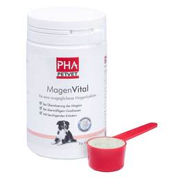 Abbildung: PHA Magenvital Pulver für Hunde 200 g, Pulver PZN 18244642